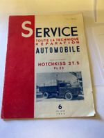 SERVICE TECHNIQUE AUTOMOBILE HOTCHKISS 2 T.5 PL25
