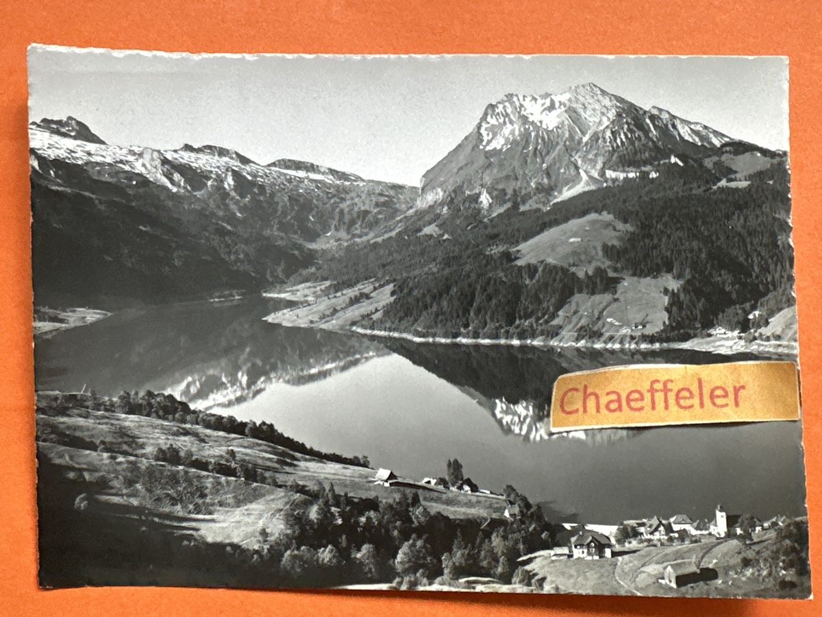 Cartoline postali: Wägitalsee mit Innerthal – Usato da Zürich venduto da Chaeffeler