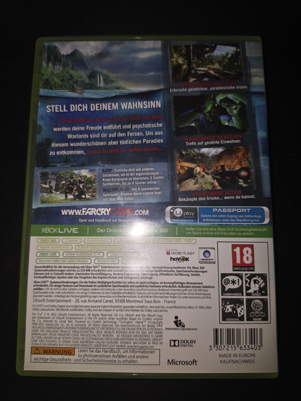 Microsoft Jeux: XBOX 360 Spiel Far Cry 3  – D'occasion à Landschlacht par ben_gt7f 1