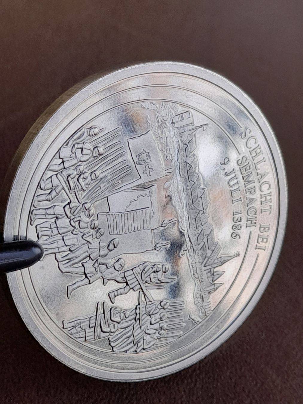 Medaglie: Schlacht bei Sempach 9 Juli 1386 – Usato da Basel venduto da Basel_20 4