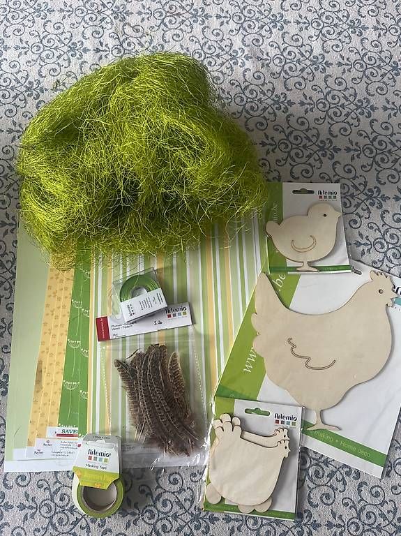 Bastelsets: Set bricolages de Pâques – Neu und originalverpackt aus Gland von ideoreve