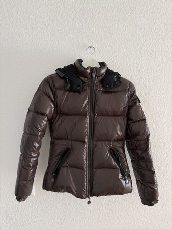 Moncler Daunenjacke, Grösse XS/1, Braun, Damen