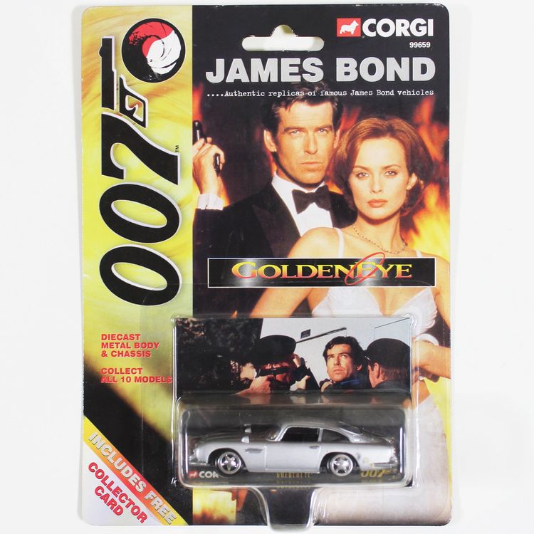 A Corgi 30th Anniversary of James Bond Goldfinger Aston Martin DB5 model car, boxed