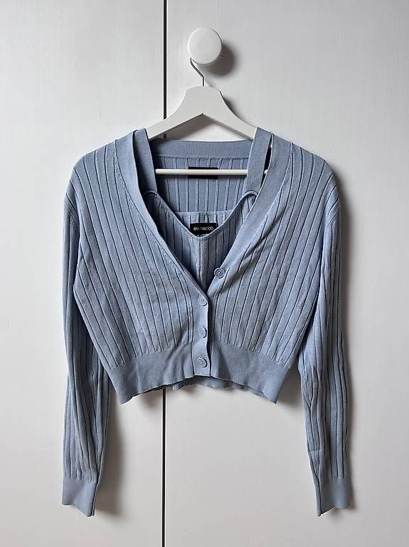 Kleiderpakete: Hellblaue Strickjacken Sett – Gebraucht aus Bleienbach von Chi_Cari 3