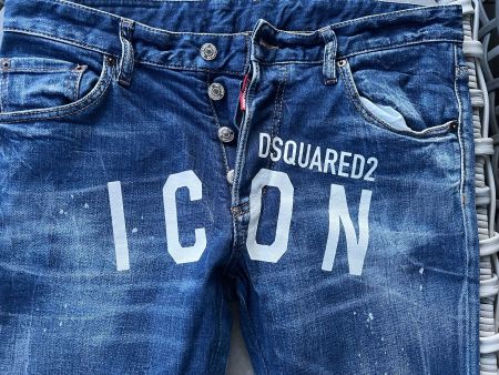 Dsquared2 Herren Icon Cool Guy Jeans S79LA0059-470 Blau Top