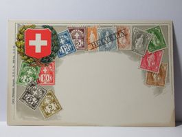 Bildpostkarte , Briefmarkensprache