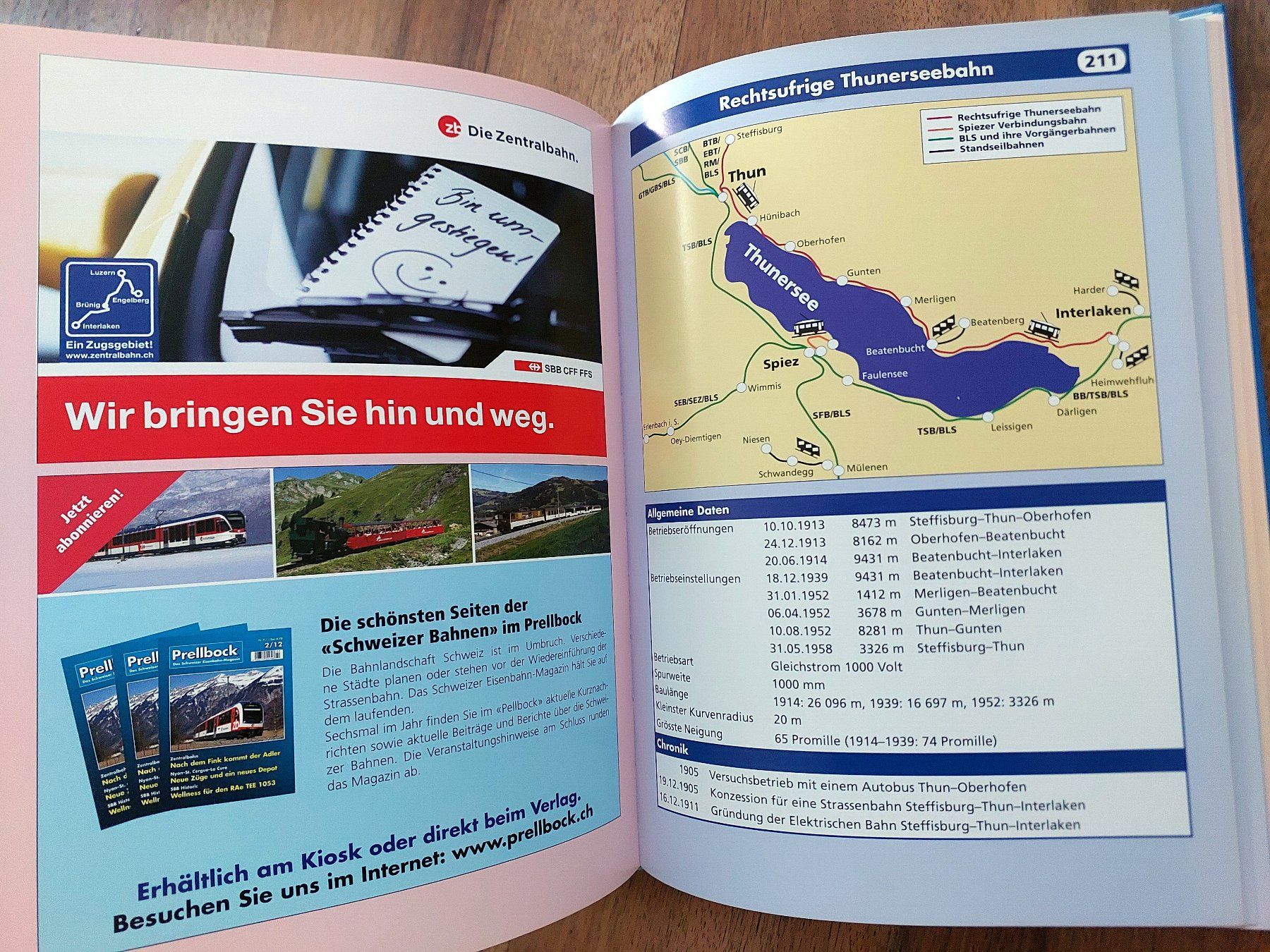 Livres: Schweizer Bahnen Band 2 - Berner Oberland - Prellbock – D'occasion à Schönenwerd par Steidi 3