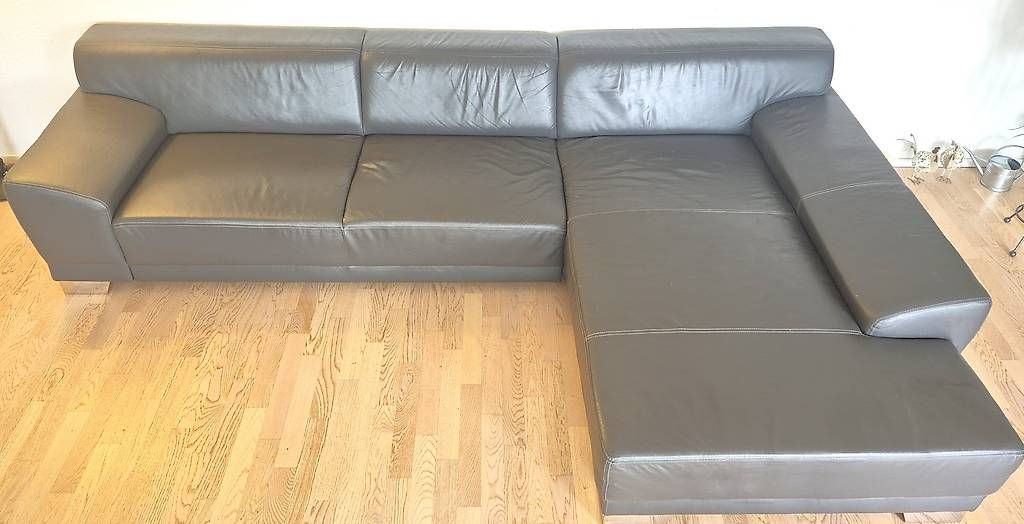 Sofas: Sofa Leder dunkel – Gebraucht aus Ebikon von wic_q56r 1
