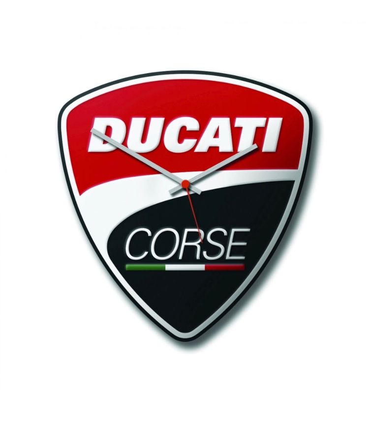 Orologi: Ducati corse orologio da parete – Nuovo e nell'imballaggio originale da Märstetten venduto da Shirt74