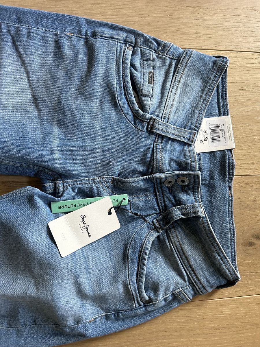 Pepe Jeans Jeans: NEUE Pepe 3/4 Jeans hellblau, Gr. 24 – Nuovo e nell'imballaggio originale da Blankenburg venduto da blackskorp 1