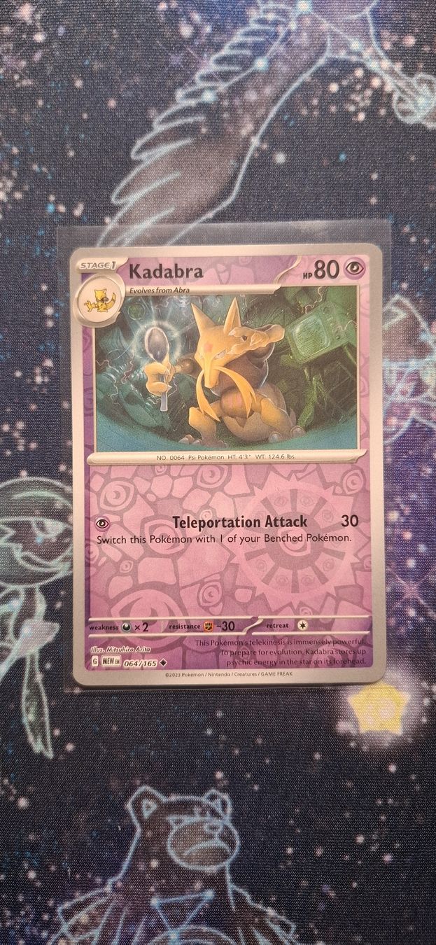 Pokémon Carte collezionabili: Kadabra Reverse - MEW 064/165 Pokemon 151 ENG – Nuovo (secondo la descrizione) da Petit-Lancy venduto da Kara_TCG 1