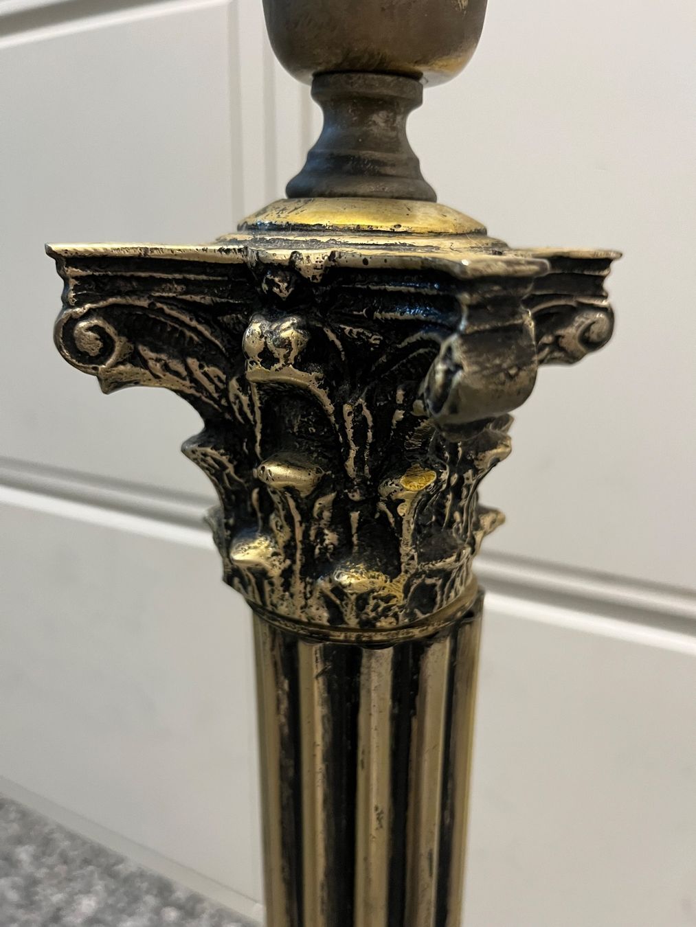 Lampade: 2 antike Tischlampen-Säule – Usato da Zürich venduto da Sharonsimona 3