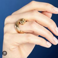 Cartier Ring Panthere Lakarda 18k Gelbgold