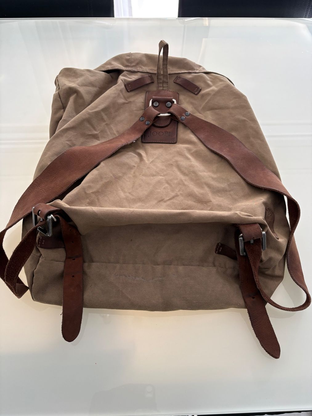 Joop Zaini: Joop! Rucksack Canvas/Leder – Usato da Studen BE venduto da Hyazinthe01 1