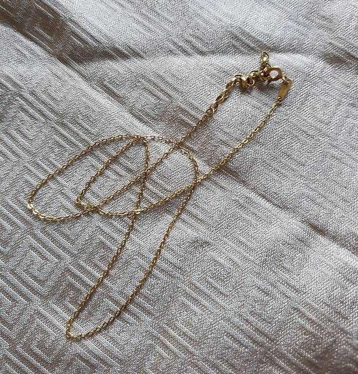 Catenine: Collier fin argent 925 (doré) – Usato da Nidau venduto da jul_6tpv