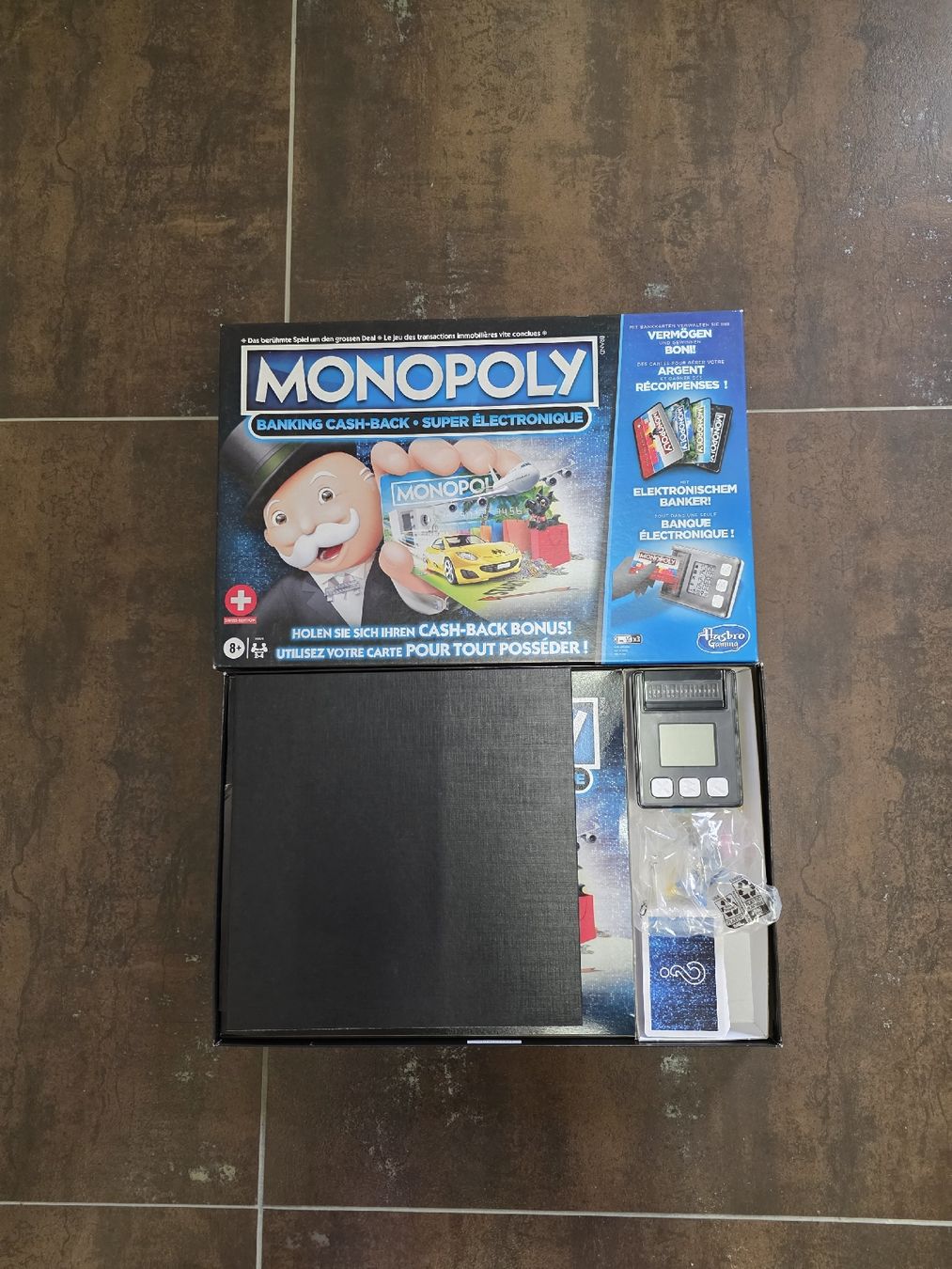 Hasbro Giochi: Monopoly Banking Cash Back Super Electronique – Usato da Felben-Wellhausen venduto da Darameo 1