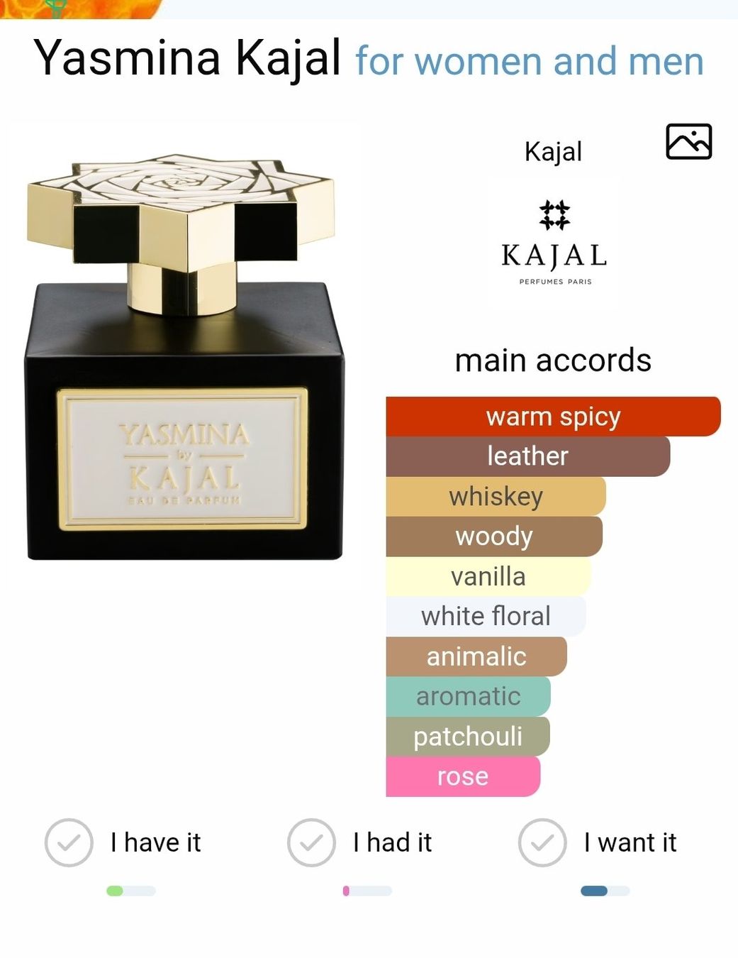 Profumi & Eau de Toilette: Yasmina , Kajal – Nuovo (secondo la descrizione) da Zürich venduto da gollyabd 1