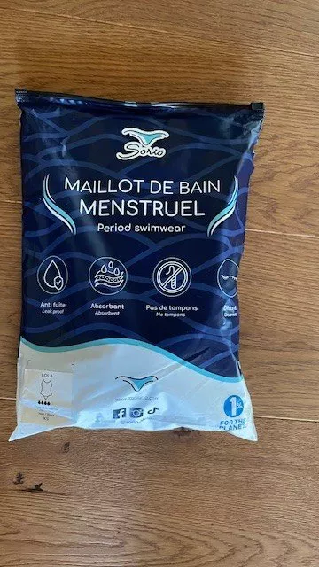 Badekleider & Bikinis: Menstruations-Badeanzug – Neu und originalverpackt aus Köniz von Lusaka 1
