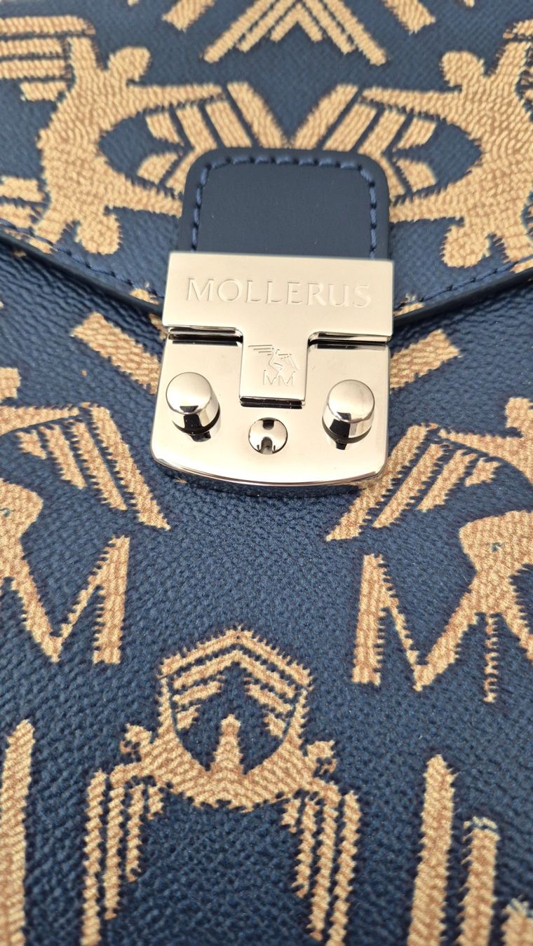 Maison Mollerus Borse da donna: Original Maison Mollerus 'MARLY' Maze Deep Blau, neu ab 1.-- – Nuovo e nell'imballaggio originale da Pfäffikon ZH venduto da Noelsa 6