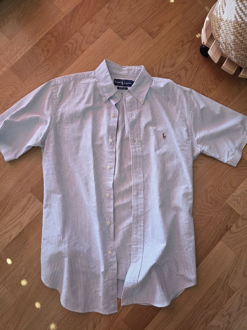 Ralph Lauren Camicie: Ralph Lauren Kurzhemd blau, M – Usato da Zürich venduto da ceviname