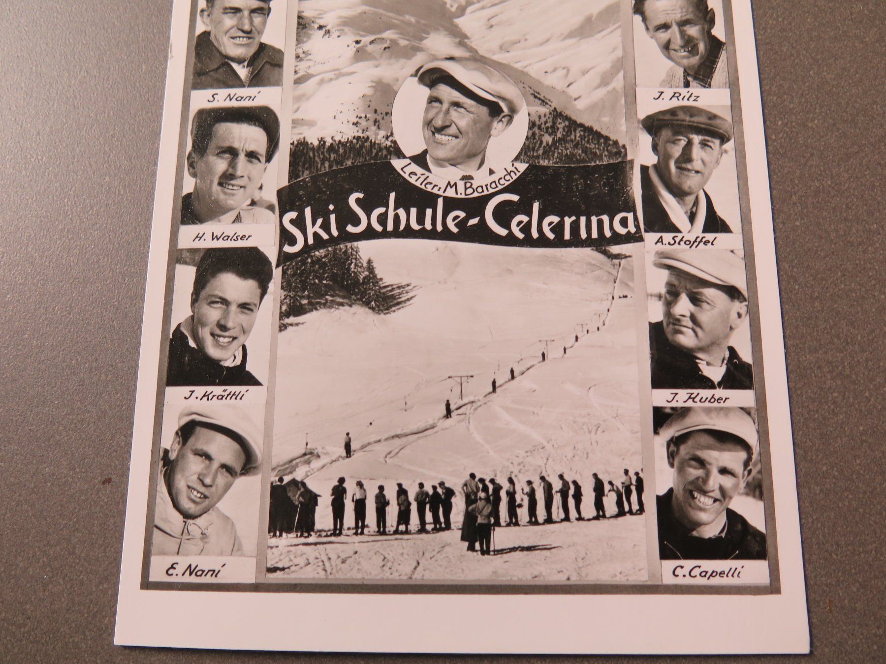 Ansichtskarten: CELERINA - SKI SCHULE CELERINA - INTERESSANT!!! – Gebraucht aus Wittenbach von lipasal 2