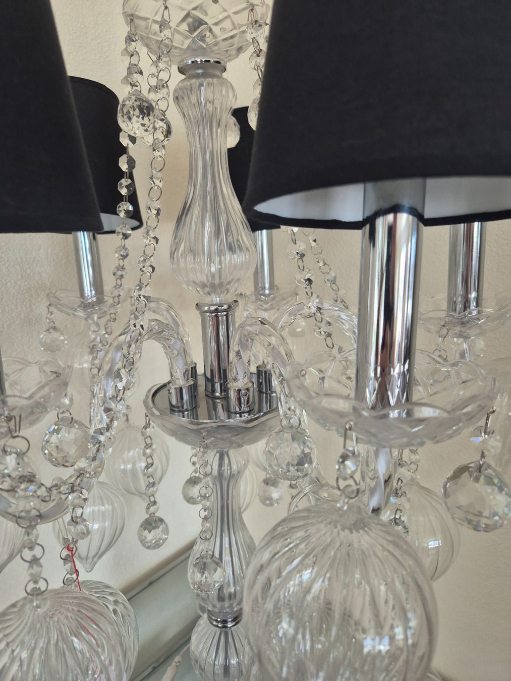 Lampen: Lampe de table chandelier en cristal – Gebraucht aus Fully von tameab 2