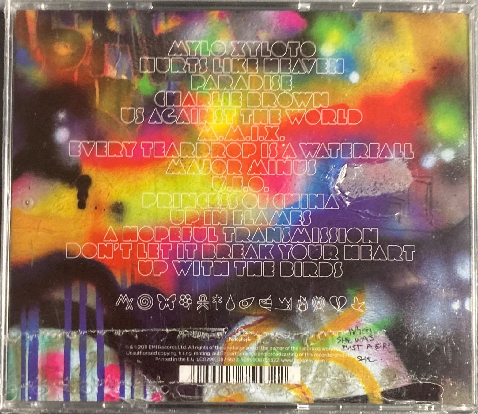 CD: COLPLAY - MYLO XYLOTO – Nuovo e nell'imballaggio originale da Poliez-Pittet venduto da Newtown-Records 1