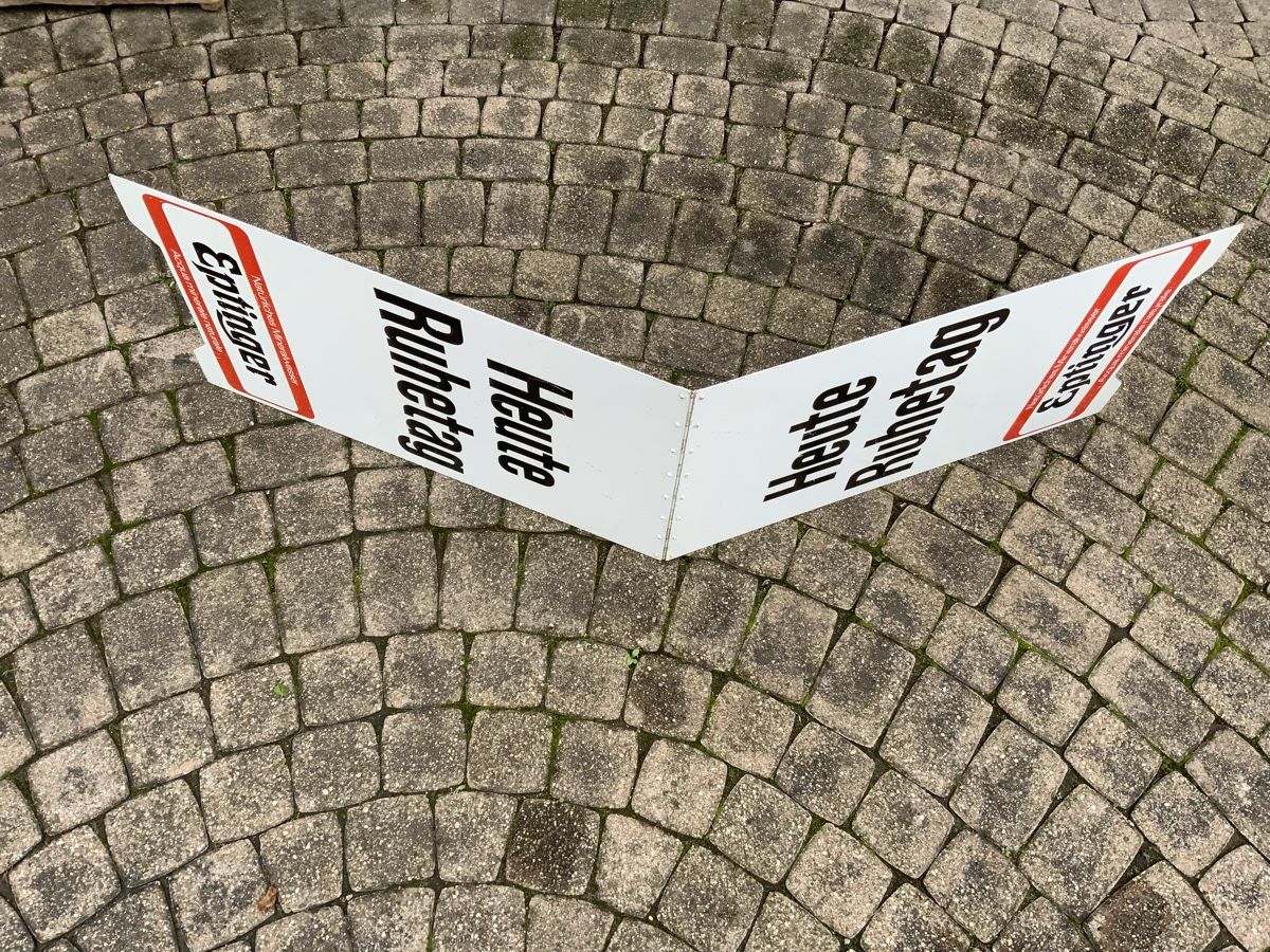 Insegne: Ruhetag Eptinger – Usato da Magden venduto da rom_5zrl 1