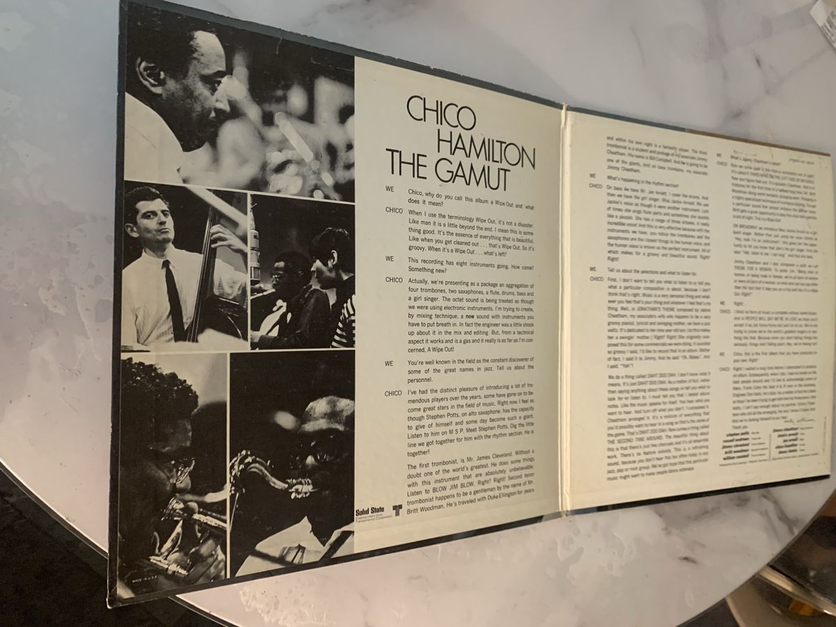 Dischi in vinile: Chico Hamilton/ The Gamut – Usato da lausanne venduto da Ccheche 1
