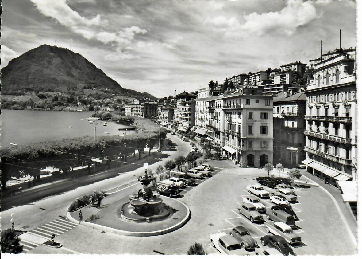 Ansichtskarten: Lugano – Gebraucht aus Hochdorf von Ziegel-16