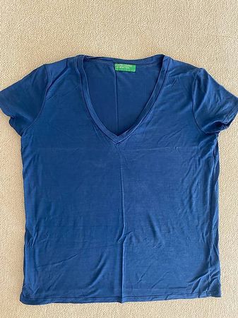 T-Shirt United Colors Of Benetton Gr. M blau