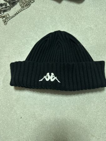 Kappa Mütze, Schwarz, Neuwertig
