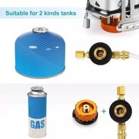 Adapter Schlauch Gaskartusche für Campingkocher Gastank