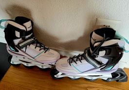 Inline Skates mit Schutzausrüstung Grösse 41