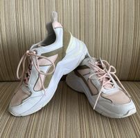 Tommy Hilfiger Plattform Sneaker Gr. 41 – Rosa/Weiss/Beige