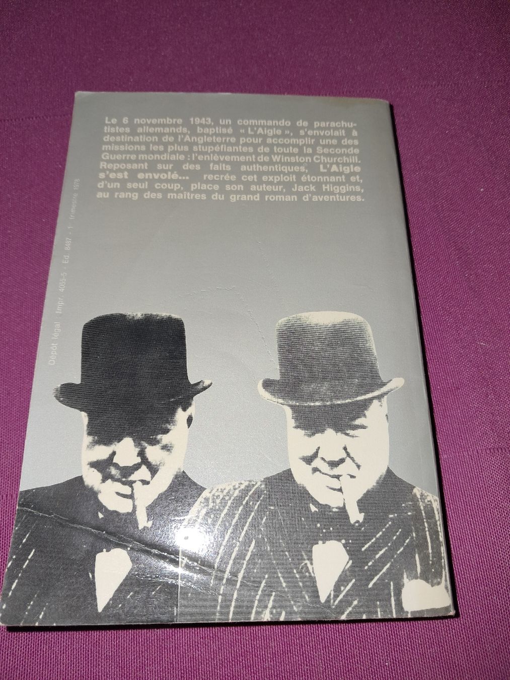 Libri: Jack Higgins l'aigle s'est envolé – Usato da Le locle venduto da juliensaran 3