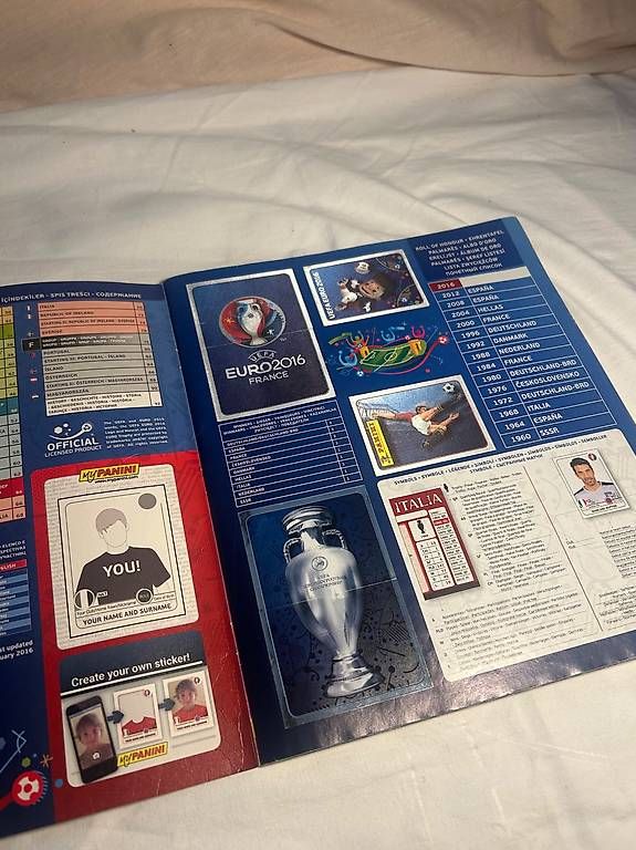 Carte collezionabili: Panini euro 2016 Complet – Nuovo e nell'imballaggio originale da Préverenges venduto da lud_dk87 3