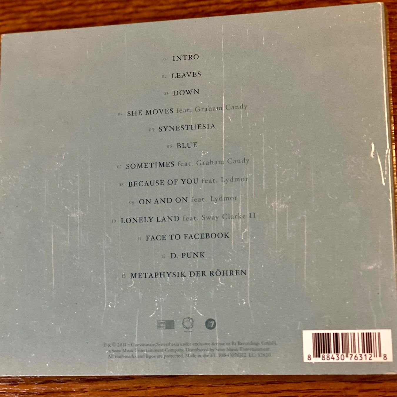 CD: Alle Farben - Synesthesia (I Think In Colours) – Usato da Muri b. Bern venduto da AdidasCollector 1