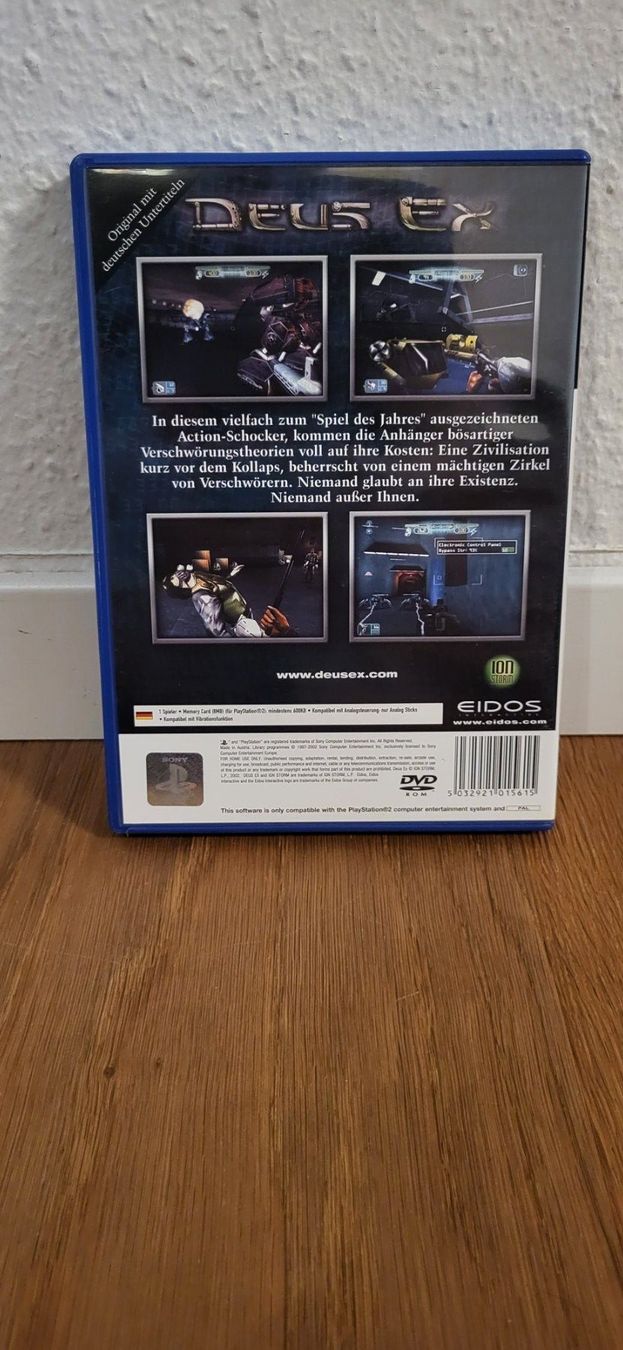 Sony Giochi: PS 2 - Deus Ex – Usato da Münsingen venduto da DigitaleSpielecke 1