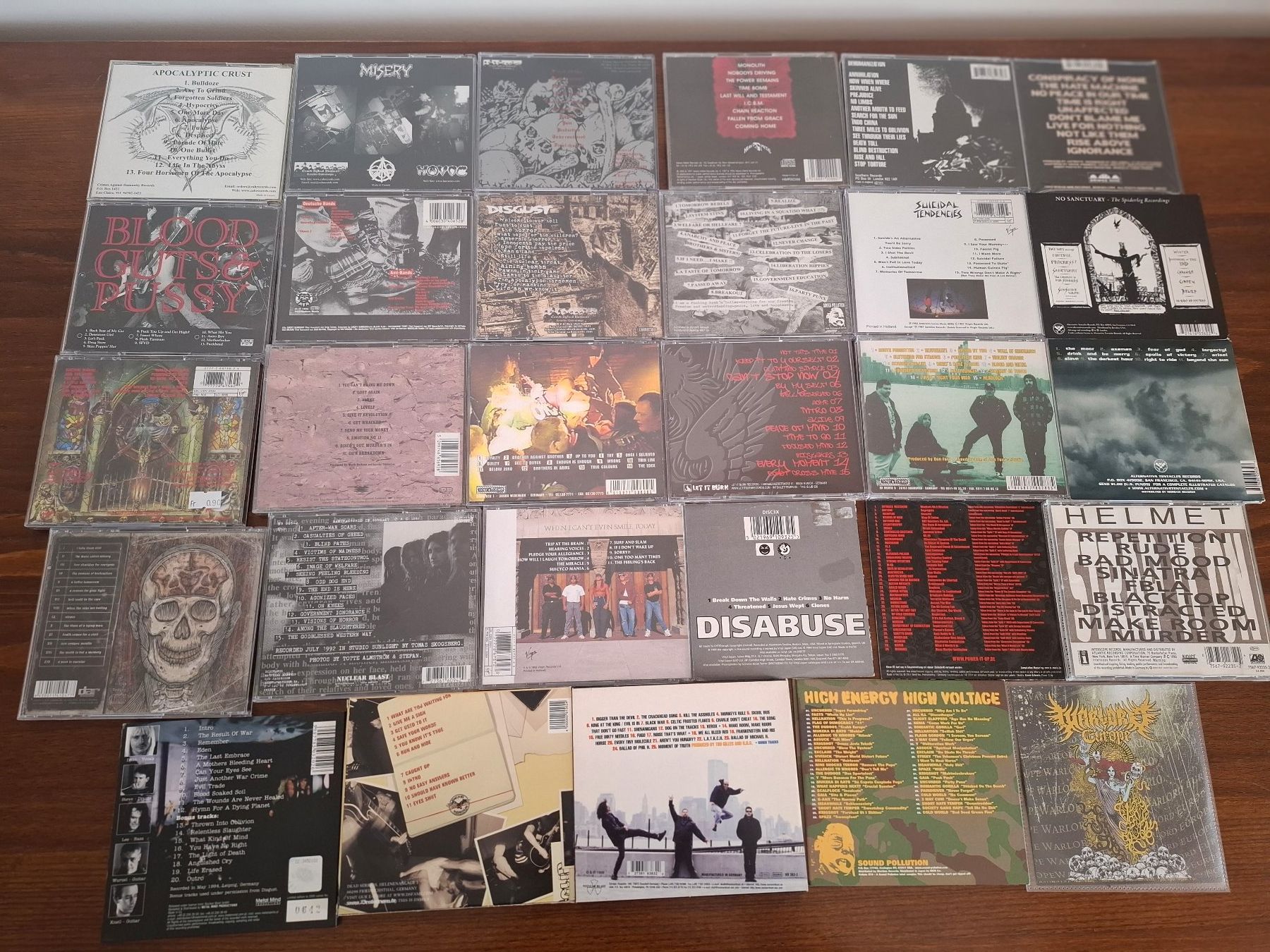 CD: Hardcore Core Crust Grind Punk Konvolut 29 CDs – Usato da Winterthur venduto da psu_y7k5 1