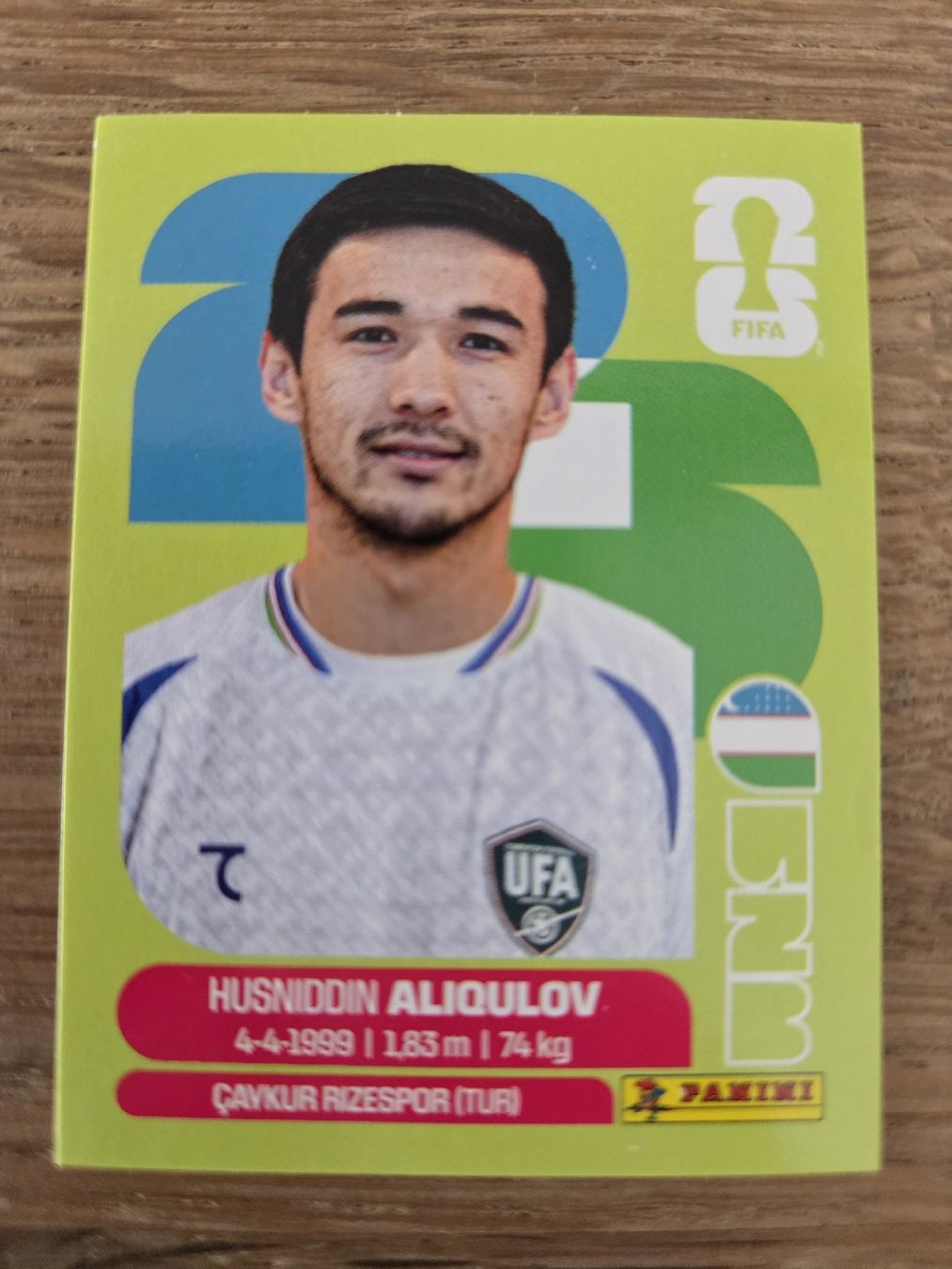 Panini Carte collezionabili: Panini Sticker 2026 UZB 6 – Nuovo (secondo la descrizione) da Luzern venduto da .Skylake.