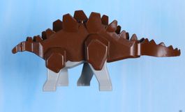 Lego Dinosaur Stegosaurus with Light Gray Legs