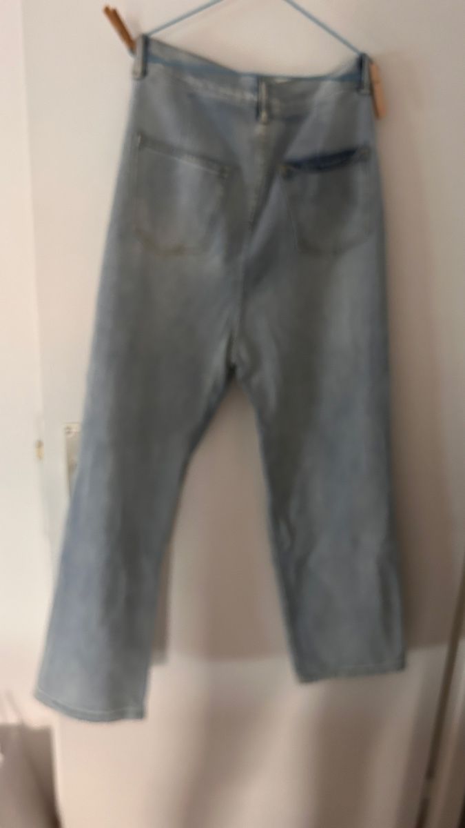 Jeans: Light Blue Ripped Jeans Size XL – Usato da Genève venduto da Noemie.wrmsi 4