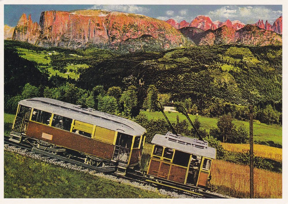 Italien Rittnerbahn Ritten Renon Zahnradbahn Bozen Bolzano (Gebraucht ...