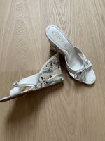 Tod's White Leather Slingback Wedges - Summer Fun Design