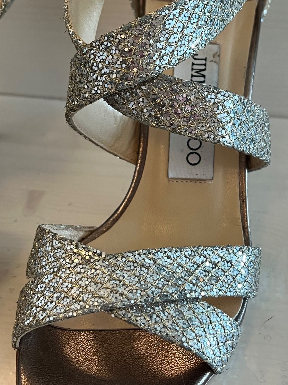 Jimmy Choo Scarpe da donna: Jimmy Choo Pumps mit Glimmer – Usato da Hausen AG venduto da Jean1968 3