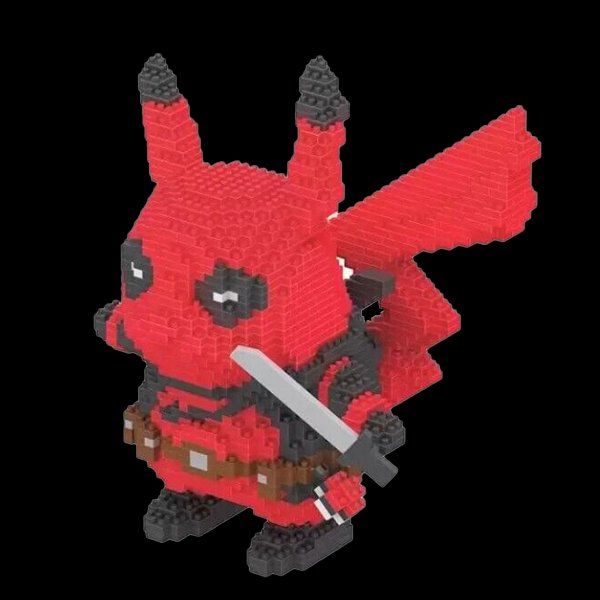 Kit di costruzioni: Pokémon "Pikachu Deadpool" / Mini-Bausteine – Nuovo e nell'imballaggio originale da Meisterschwanden venduto da Bigi1 1