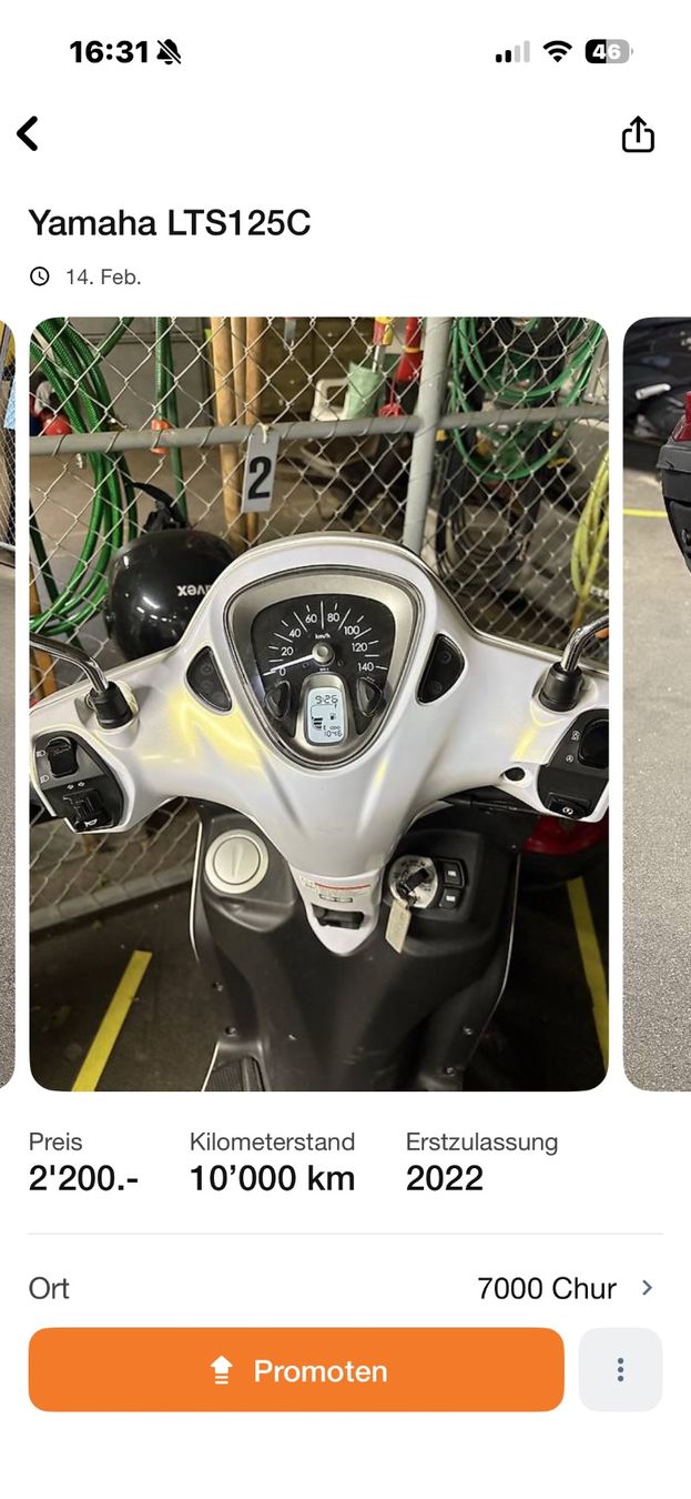 Yamaha Scooters: Roller – D'occasion à Chur par sho_x6vb 2