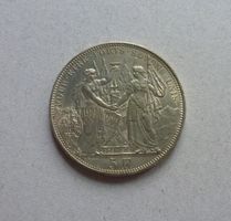 Lausanne ++ 5.- Franken 1876, Schützentaler