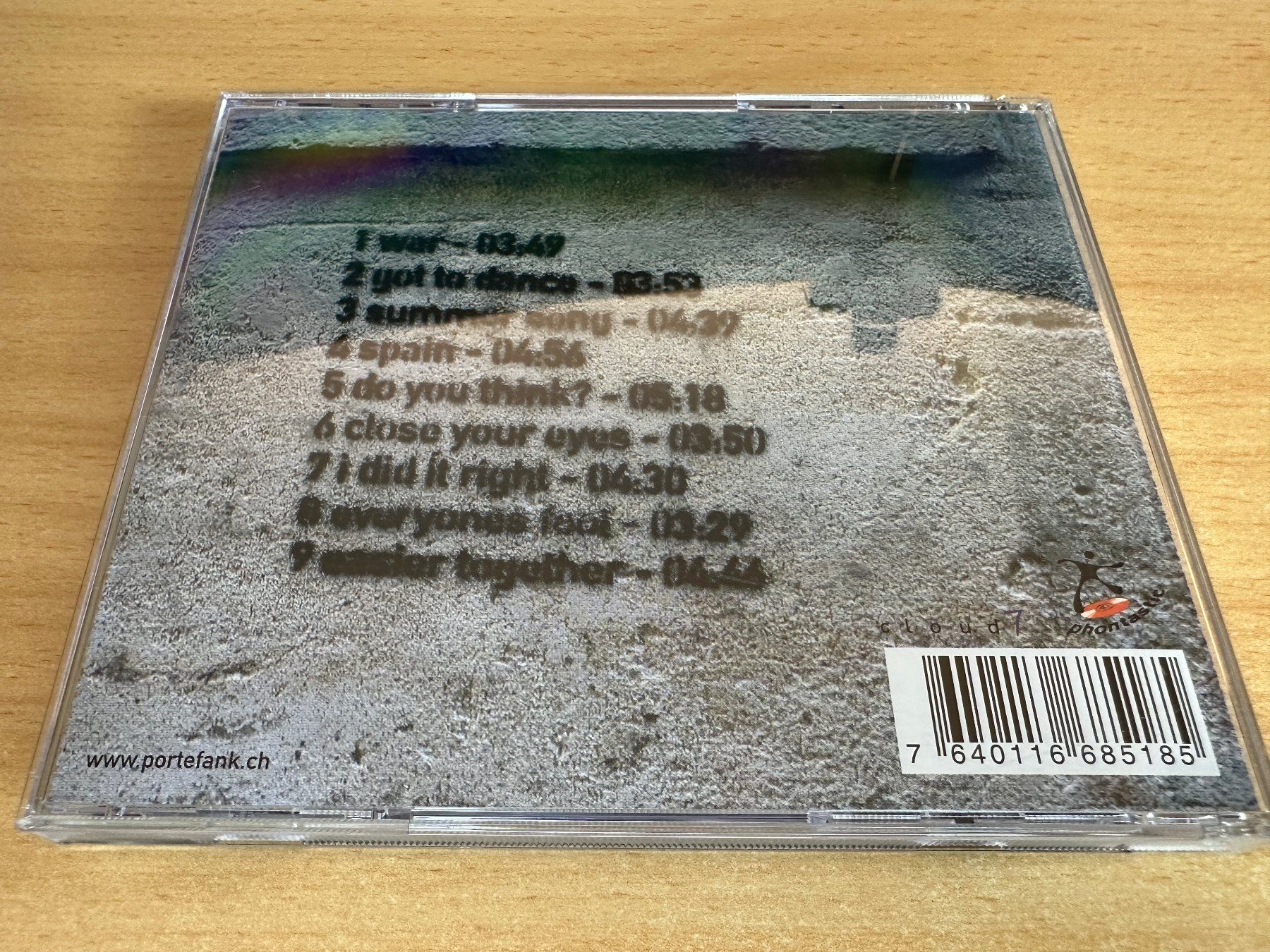 CD: Portefank – Do You Think? – Usato da Rikon im Tösstal venduto da Alpenmutz 1